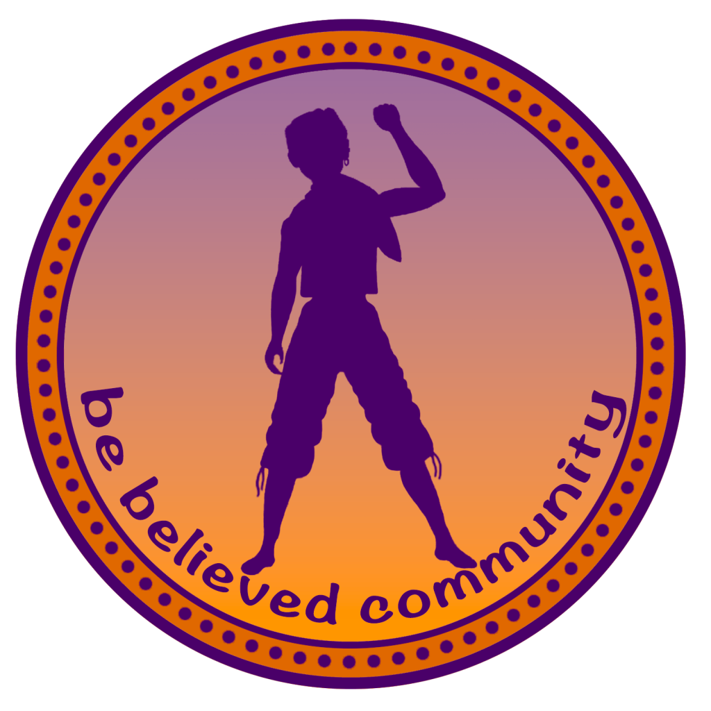 be believed community logo